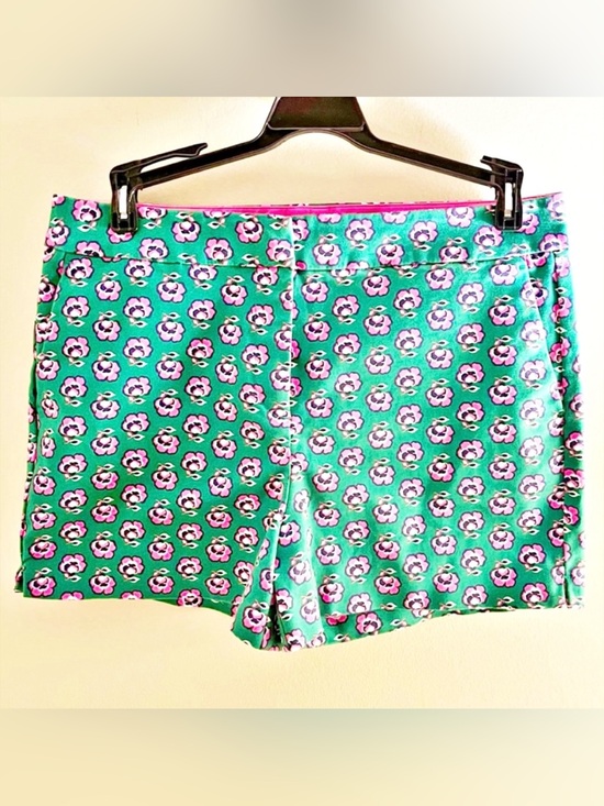 Boden Pants - Boden pink/green print Richmond shorts sz 6